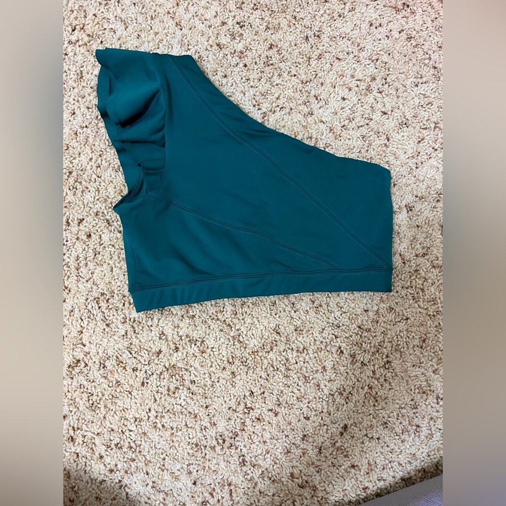 Tiger friday one shoulder cute top for dance